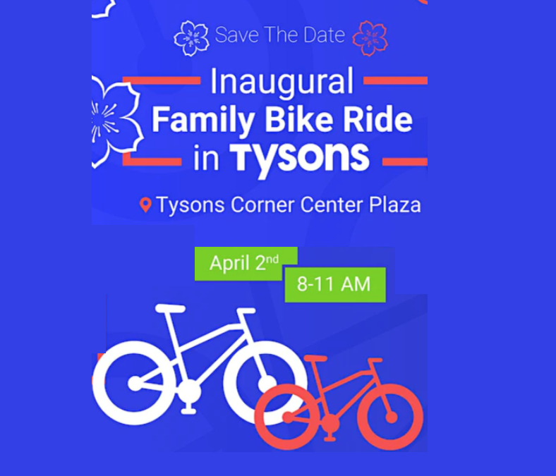 Tysons Cherry Blossom Bike Ride Set for April 2