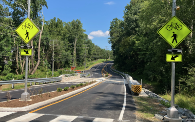 VDOT-Installed Improved Trail Crossing Sets Great Standard